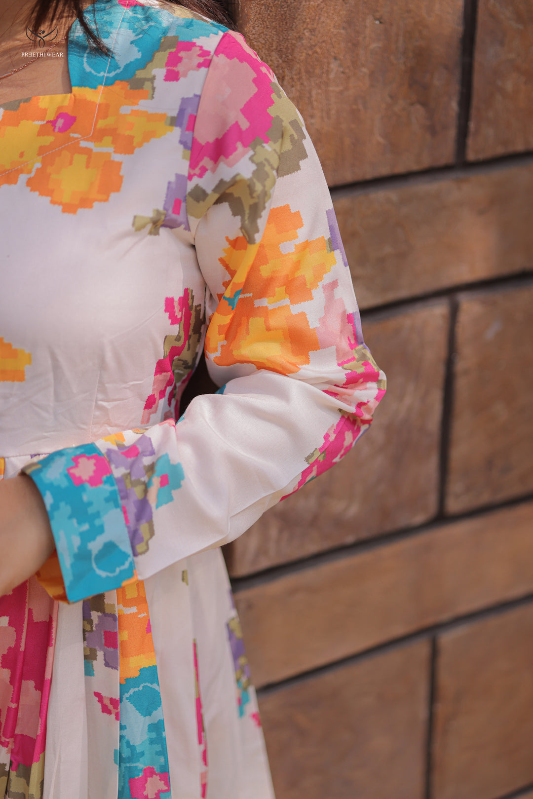 Floral Printed Maternity Dress